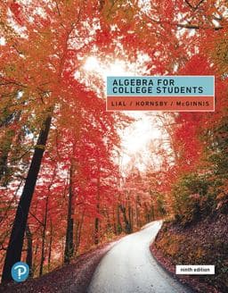 Algebra for College Students Plus Mylab Math with Pearson EText -- Access Card Package 9780135281529