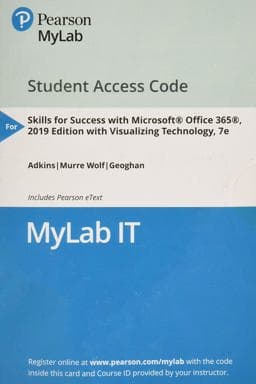 For Skills 2019 with Visualizing Technology 9780135703168