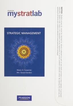 Strategic Management 9780136069843