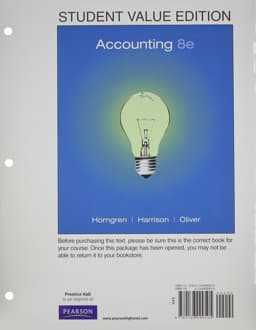 Accounting, Chapters 1-23, Student Value Edition 9780136099505