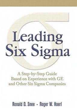 Leading Six Sigma 9780136117421