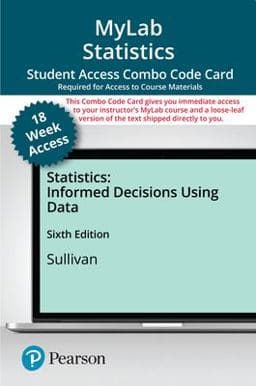 MyLab Stats with Pearson EText -- Combo Access Card -- for Statistics 9780136857525