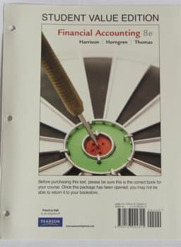 Financial Accounting, Student Value Edition 9780137024315