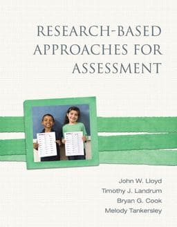 Research-Based Approaches for Assessment 9780137034857