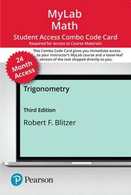 MyLab Math with Pearson EText for Trigonometry -- Combo Access Card (24-Mo) 9780137316670