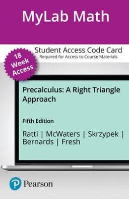 MyLab Math with Pearson EText -- 18-Week Access Card -- for Precalculus 9780137519217