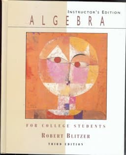 Algebra for College Students 9780137523702