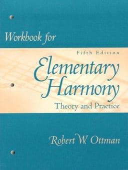 Workbook for Elementary Harmony 9780137576913