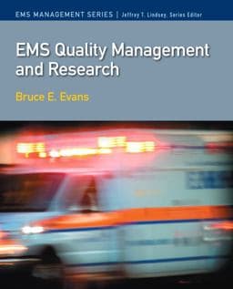 EMS Quality Management and Research 9780138152819