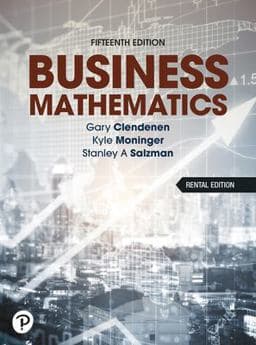 Business Mathematics 9780138318871
