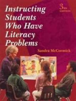 Instructing Students Who Have Literacy Problems 9780138960285
