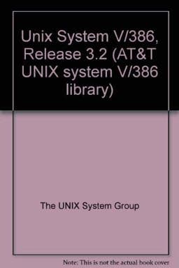 Unix System V/386 Release 3.2 9780139448935