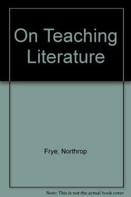 On Teaching Literature 9780153334993