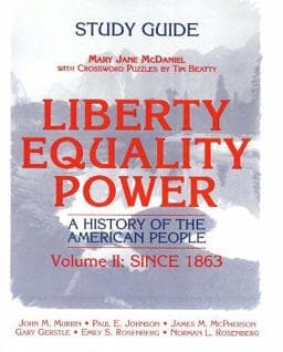 Liberty, Equality, Power 9780155005839