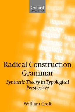 Radical Construction Grammar 9780191544798