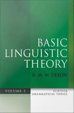 Basic Linguistic Theory Volume 3 9780191623677