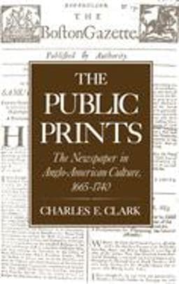 The Public Prints 9780195082333