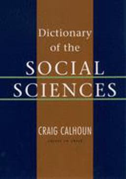 Dictionary of the Social Sciences 9780195123715
