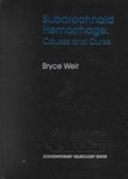 Subarachnoid Hemorrhage 9780195128758