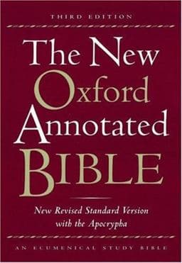 The New Oxford Annotated Bible with the Apocrypha, Third Edition, New Revised Standard Version 9780195284959