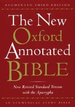 The New Oxford Annotated Bible with the Apocrypha, Augmented Third Edition, New Revised Standard Version 9780195288841