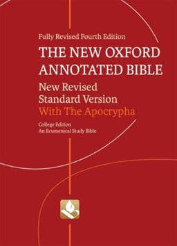 The New Oxford Annotated Bible with Apocrypha 9780195289596