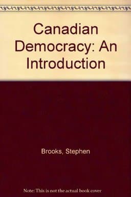 Canadian Democracy 9780195412055