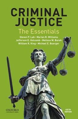 Criminal Justice: the Essentials 9780197546963