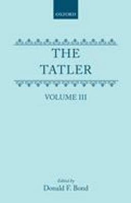 The Tatler 9780198185345
