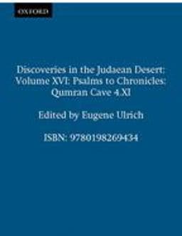 Qumran Cave 4 9780198269434