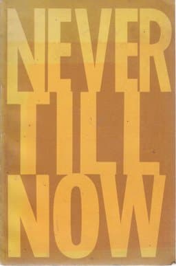 Never till Now 9780198331346