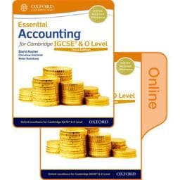 Essential Accounting for Cambridge IGCSE and o Level 9780198428275