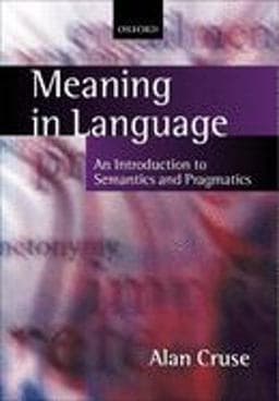 Meaning in Language 9780198700104