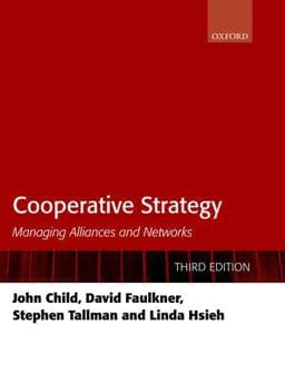 Cooperative Strategy 9780198814634