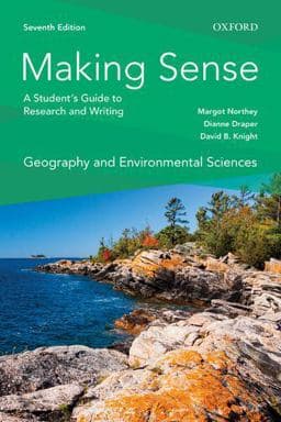 Making Sense in Geography and Environmental Studies 9780199026807