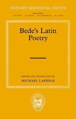 Bede's Latin Poetry 9780199242771