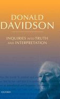 Inquiries into Truth and Interpretation 9780199246281