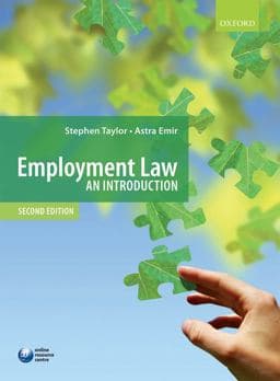 Employment Law 9780199543922