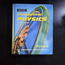 Conceptual Physics, 1999/2002 9780201332872