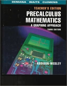 Precalculus Mathematics 9780201529050