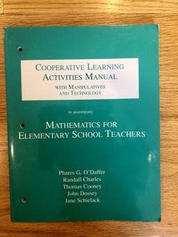 Cooperative Learning Activities Manual 9780201591361