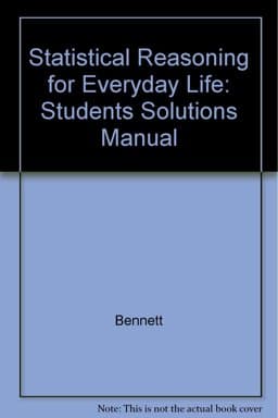 Statistical Reasoning for Everyday Life 9780201703801
