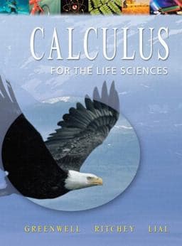 Calculus with Applications for the Life Sciences 9780201745825