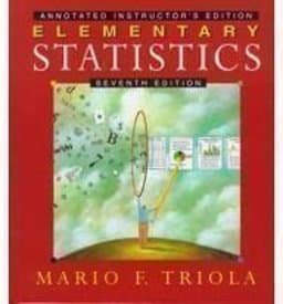Elementary Statistics 9780201859218