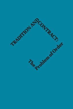 Tradition and Contract 9780202306902