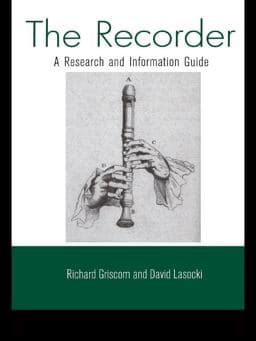 The Recorder 9780203427040