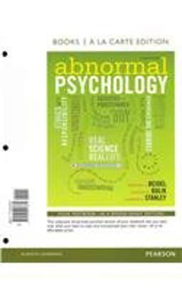 Abnormal Psychology 9780205213788