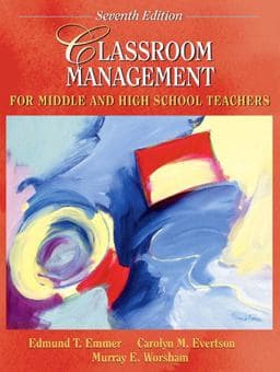Classroom Management for Middle and High School Teachers 9780205455348