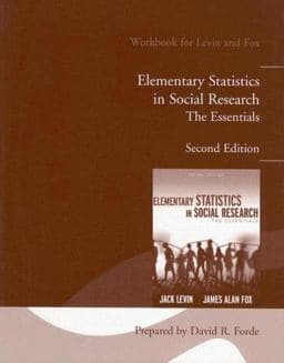 Elementary Statistics in Social Research 9780205516834