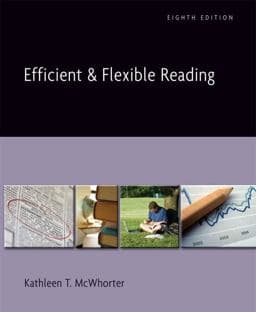 Efficient and Flexible Reading 9780205574834